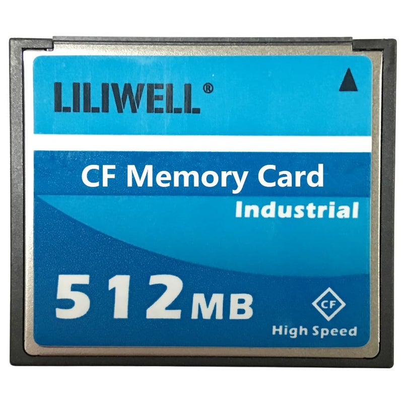 LILIWELL بطاقة CF أصلية LILIWELL سعة 512 ميجابايت بطاقة CF نوع I بطاقة ذاكرة الكاميرا 512م - Image 1